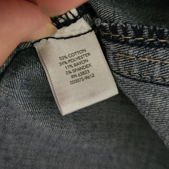 Christopher & Banks Denim Skirt - Picture 4 of 4